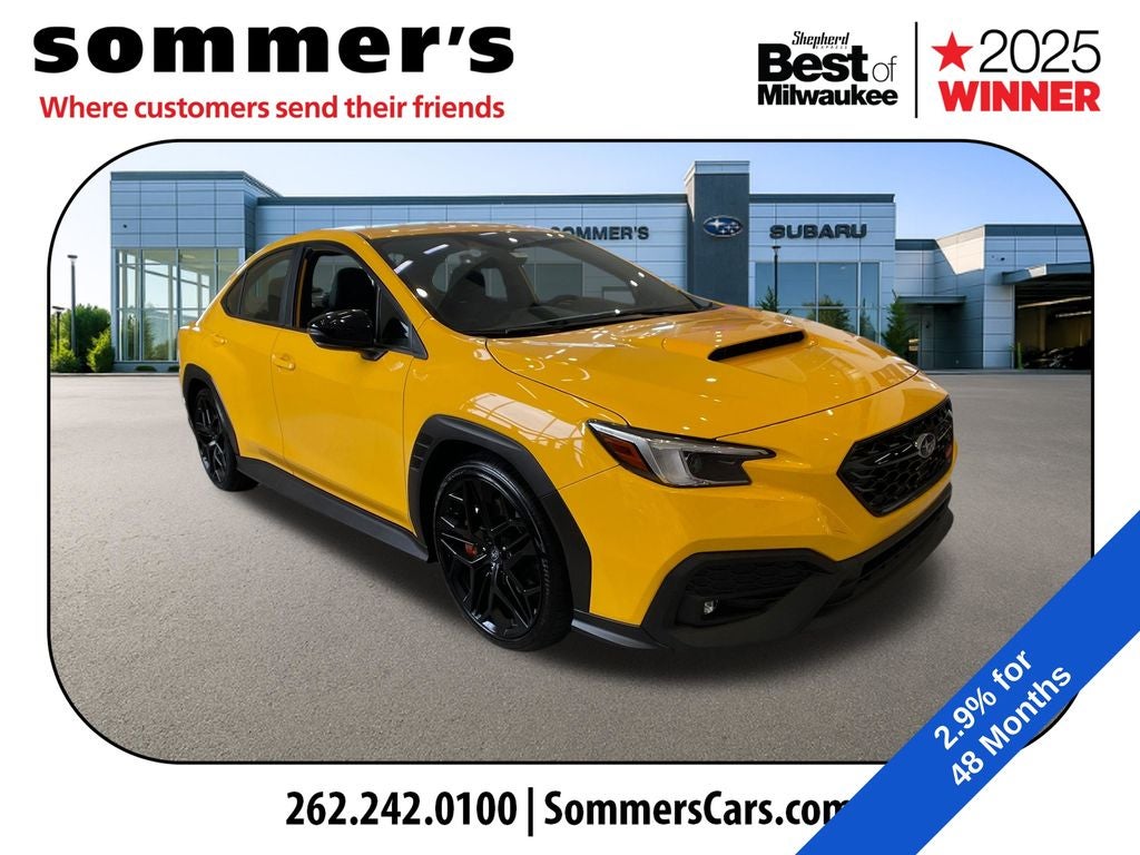 2026 Subaru WRX Series.Yellow