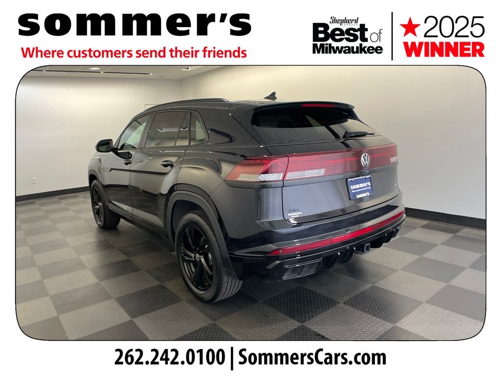 2025 Volkswagen Atlas Cross Sport 2.0T SEL R-Line Black