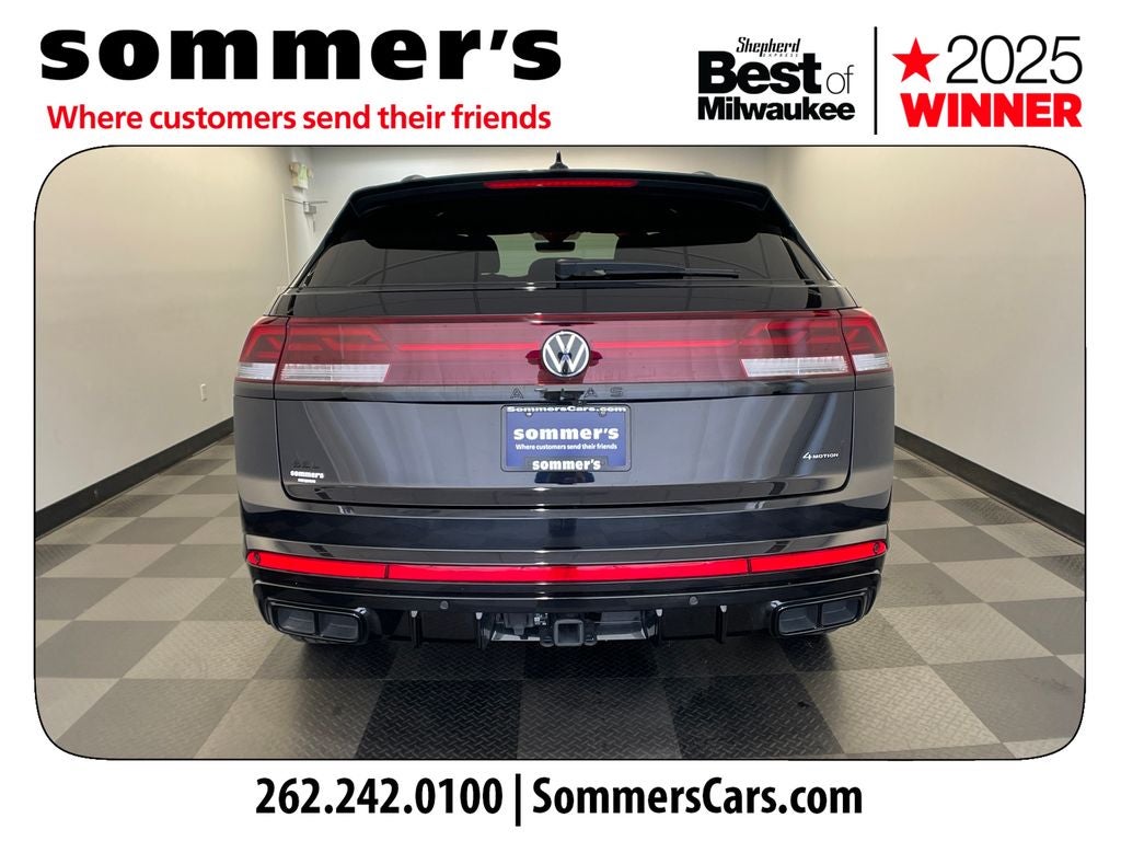 2025 Volkswagen Atlas Cross Sport 2.0T SEL R-Line Black