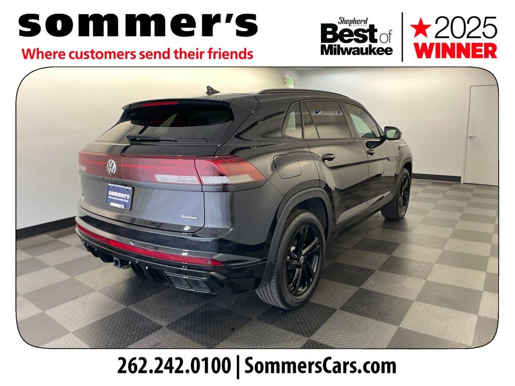 2025 Volkswagen Atlas Cross Sport 2.0T SEL R-Line Black