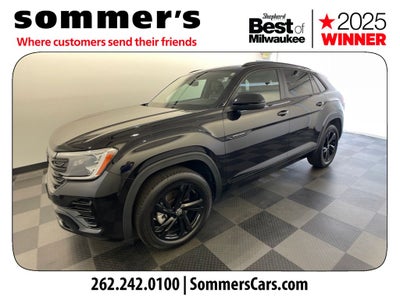 2025 Volkswagen Atlas Cross Sport 2.0T SEL R-Line Black