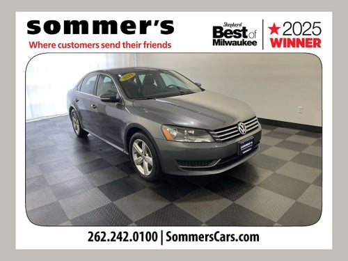 2013 Volkswagen Passat 2.5 SE
