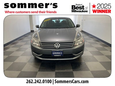 2013 Volkswagen Passat 2.5 SE