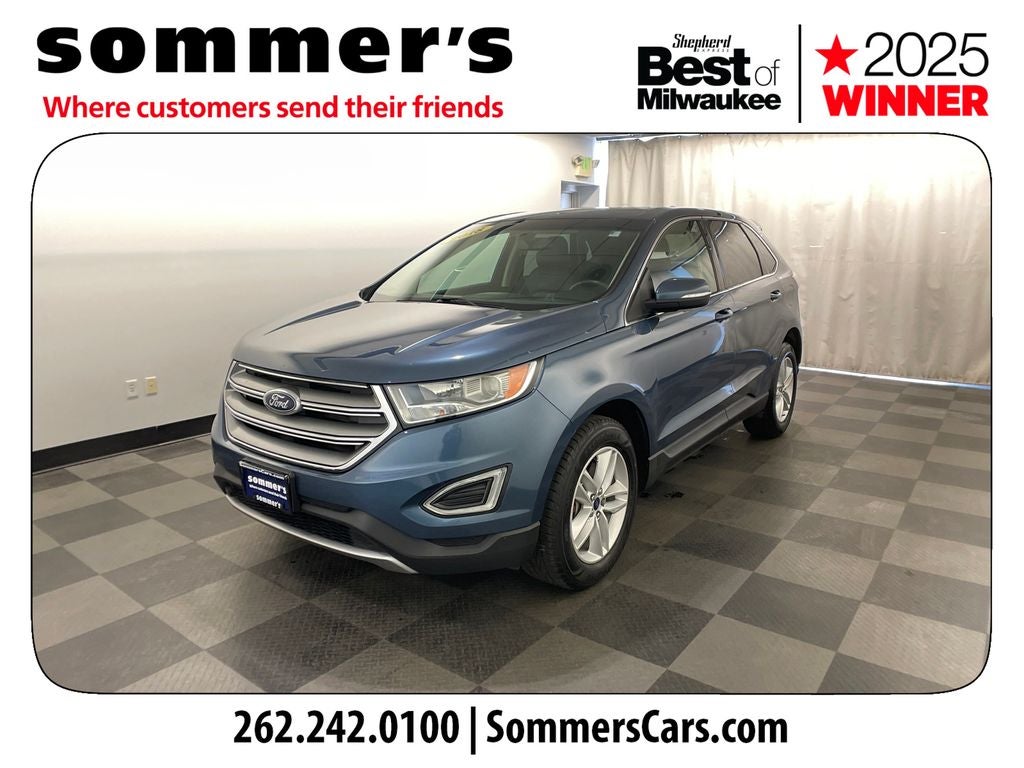 Used 2018 Ford Edge SEL with VIN 2FMPK4J93JBB93852 for sale in Mequon, WI