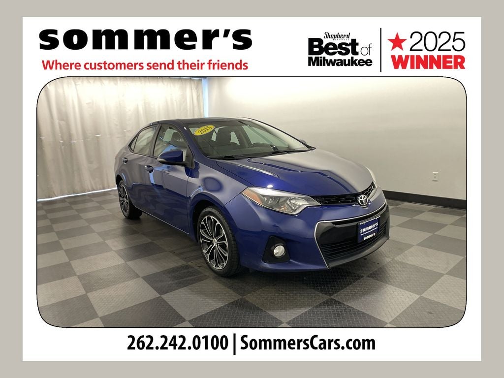 2015 Toyota Corolla S Plus