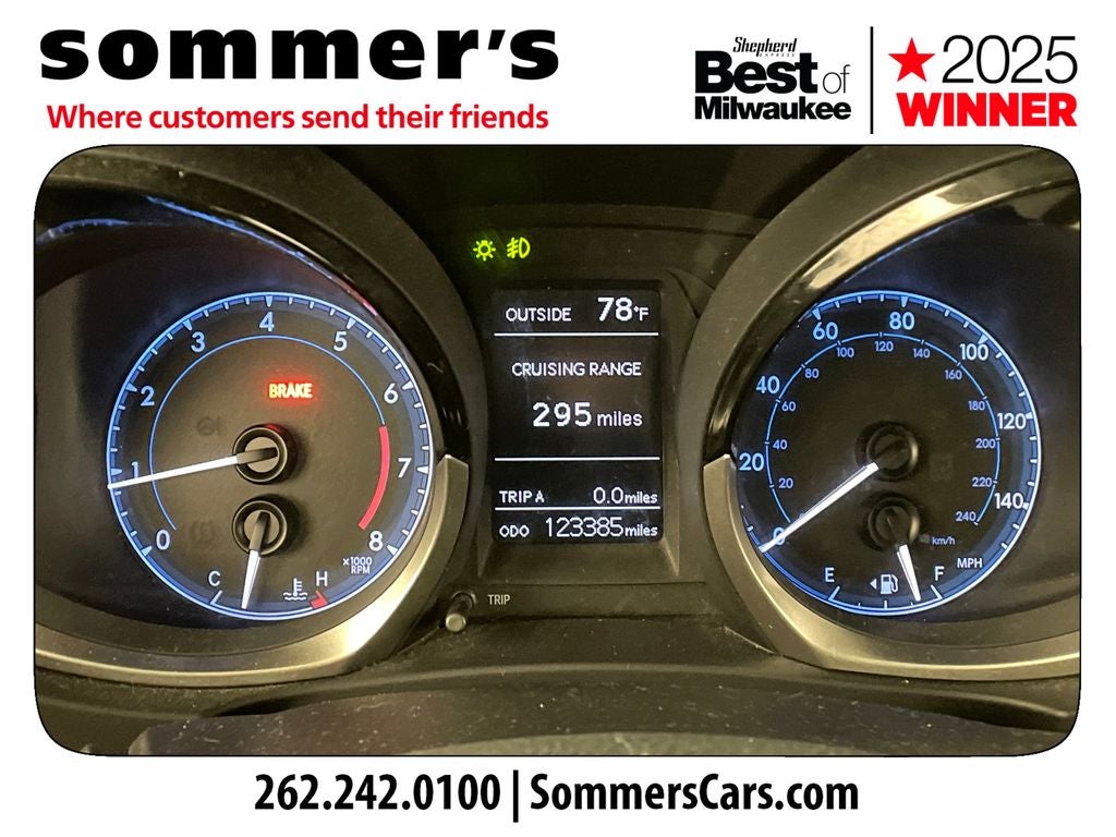 2015 Toyota Corolla S Plus