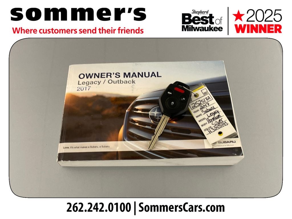 2017 Subaru Legacy 2.5i Premium