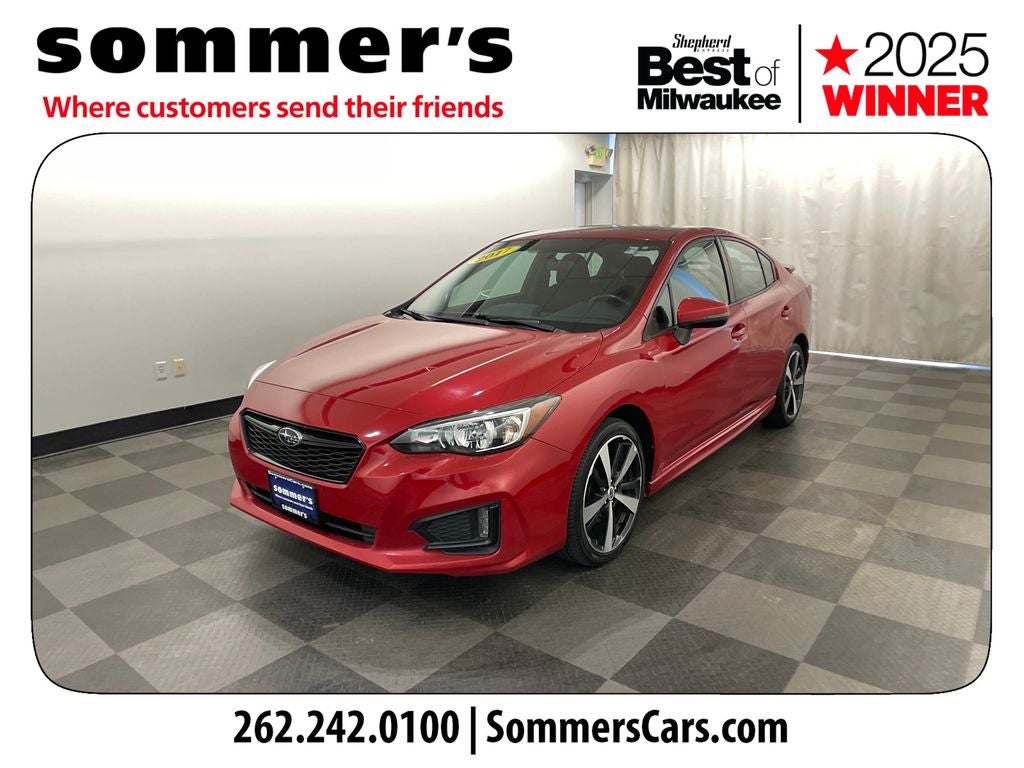 Used 2017 Subaru Impreza Sport with VIN 4S3GKAK68H3602042 for sale in Mequon, WI