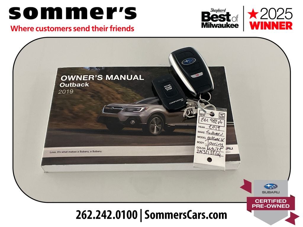 2019 Subaru Outback 2.5i Touring
