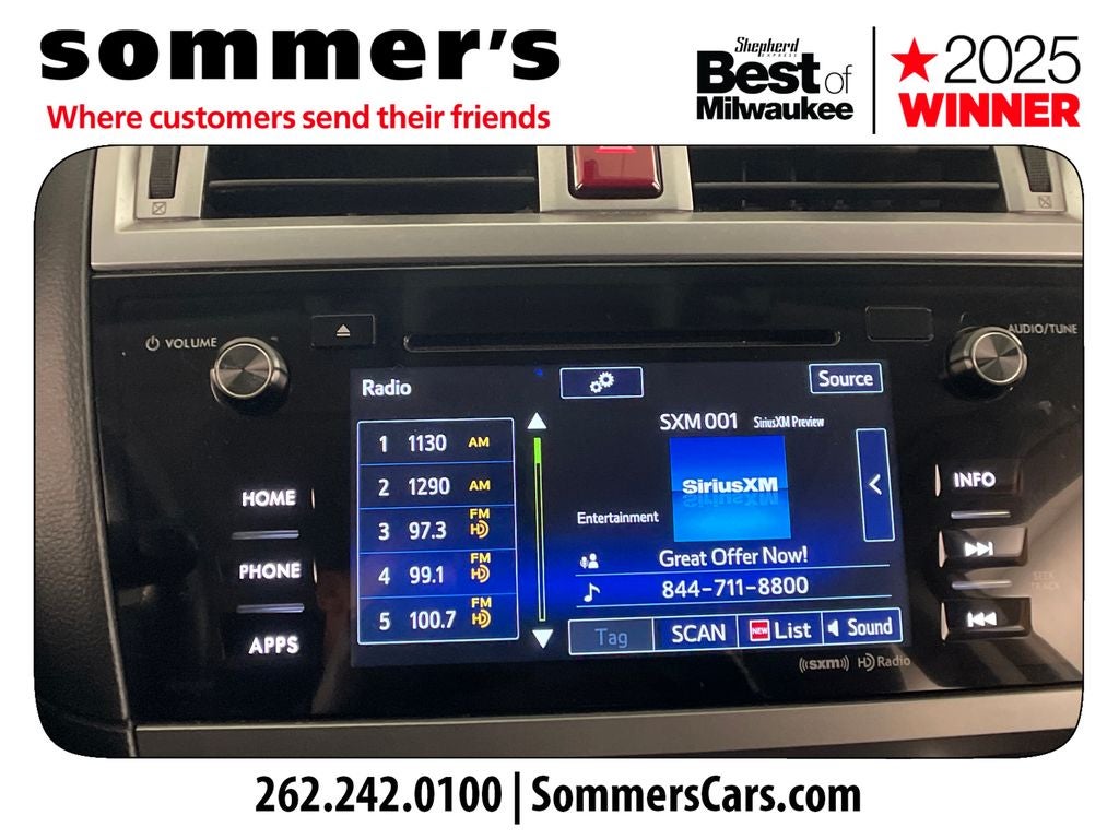 2017 Subaru Outback 3.6R Limited