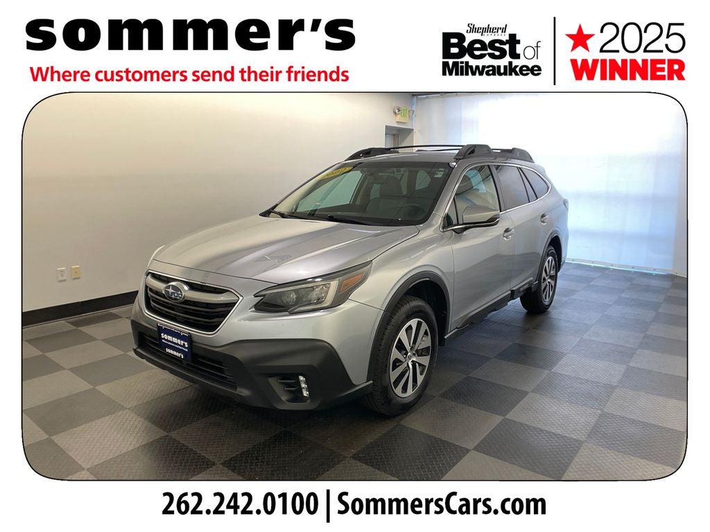 Used 2022 Subaru Outback Premium with VIN 4S4BTADC2N3246091 for sale in Mequon, WI