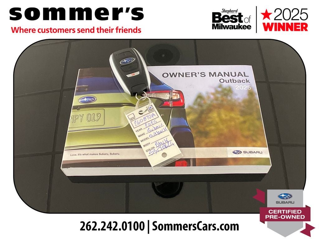 2025 Subaru Outback Onyx Edition