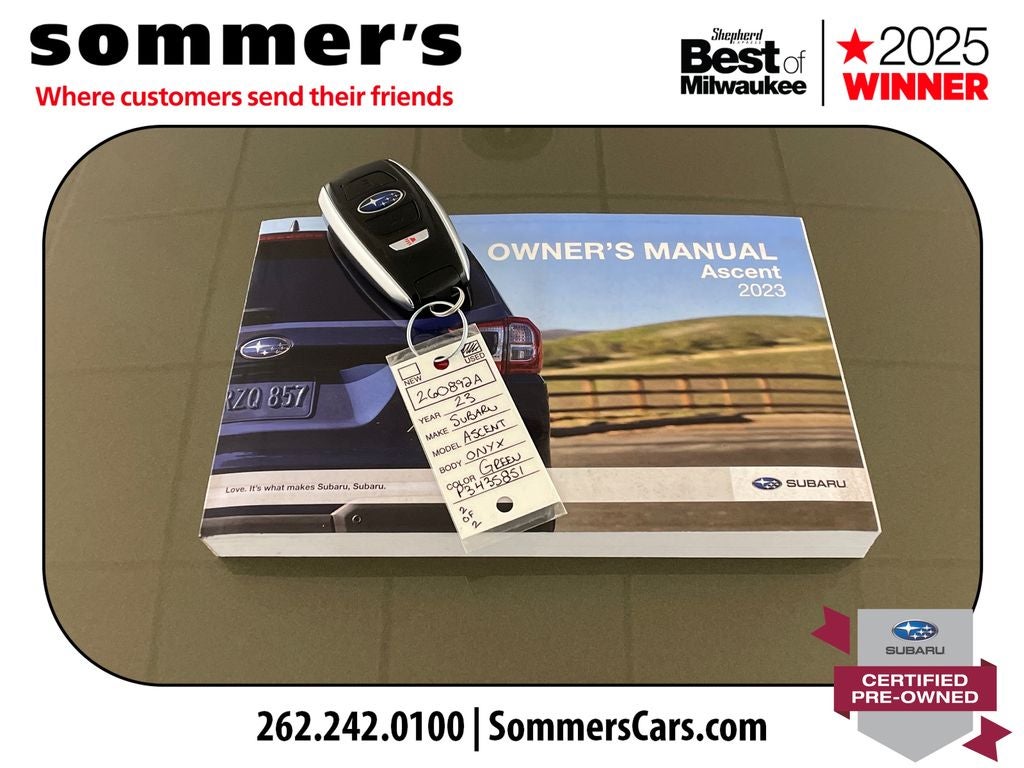 2023 Subaru Ascent Onyx Edition