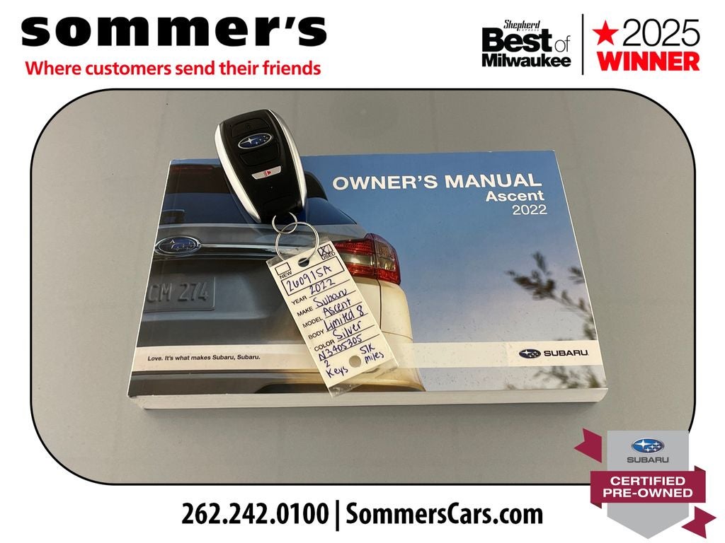 2022 Subaru Ascent Limited