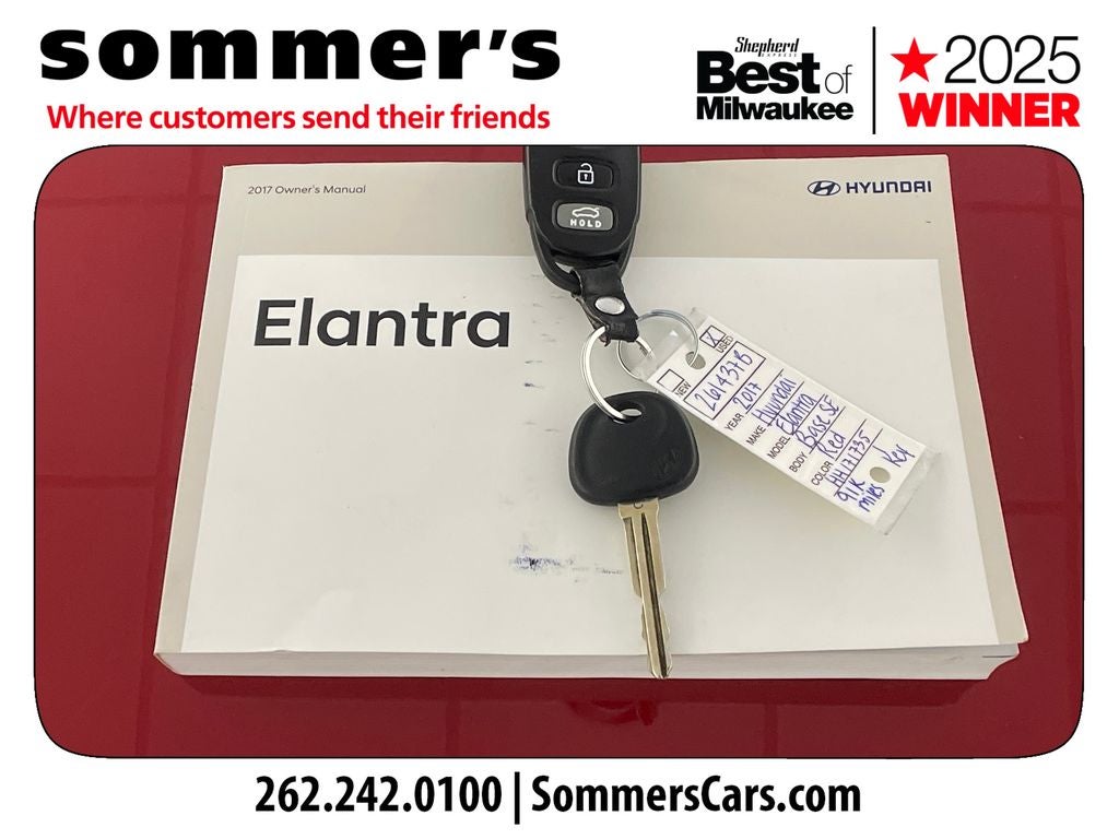 2017 Hyundai Elantra SE