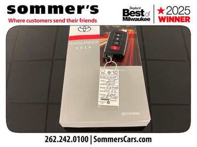 2018 Toyota Highlander SE