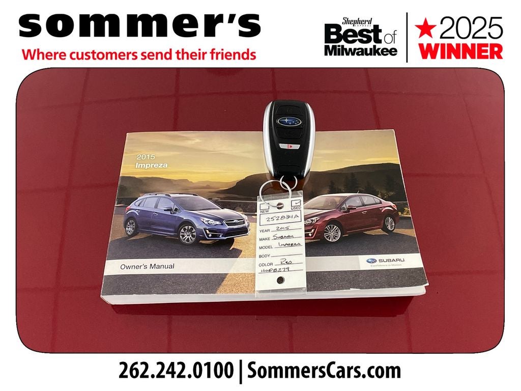 2015 Subaru Impreza 2.0i Limited