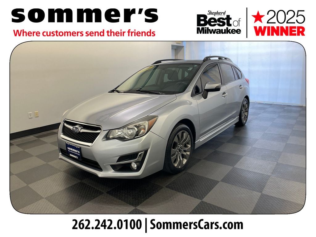 Used 2016 Subaru Impreza Sport Premium with VIN JF1GPAP61G8315871 for sale in Mequon, WI