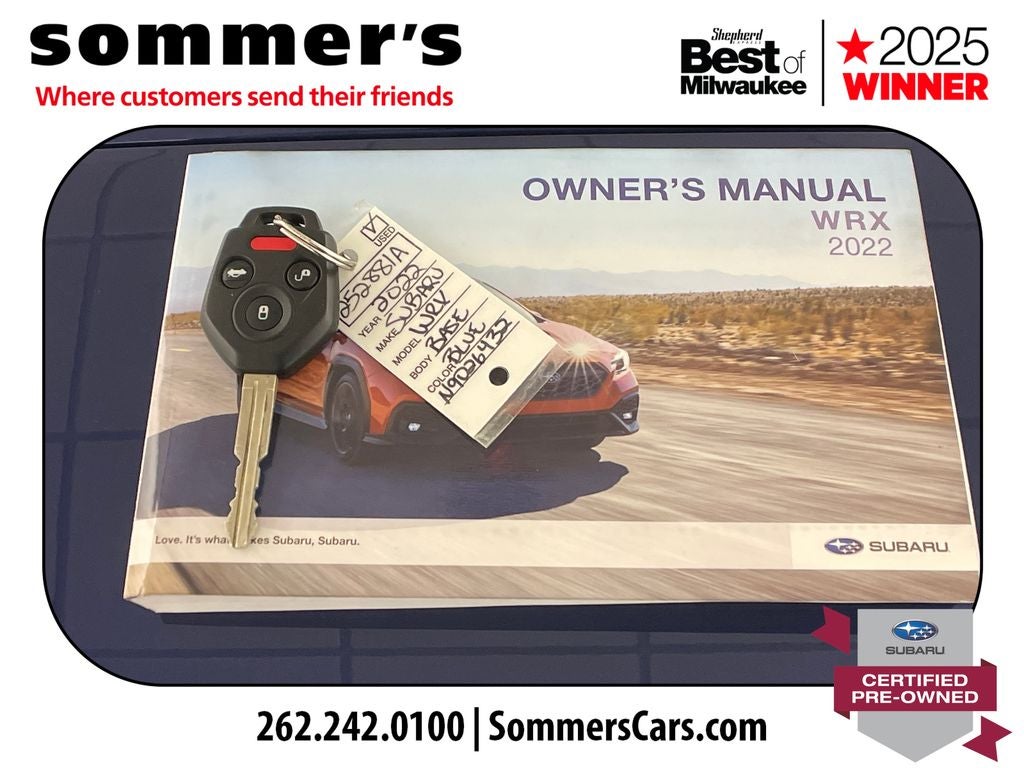 2022 Subaru WRX Base