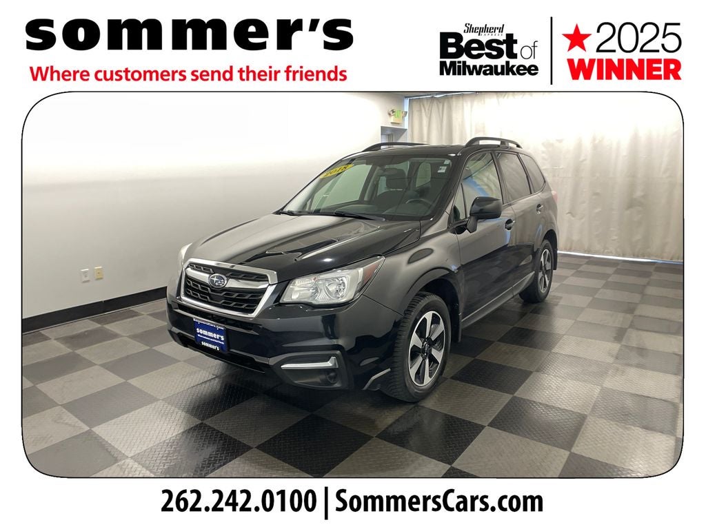 Used 2018 Subaru Forester Premium with VIN JF2SJAEC6JH535725 for sale in Mequon, WI