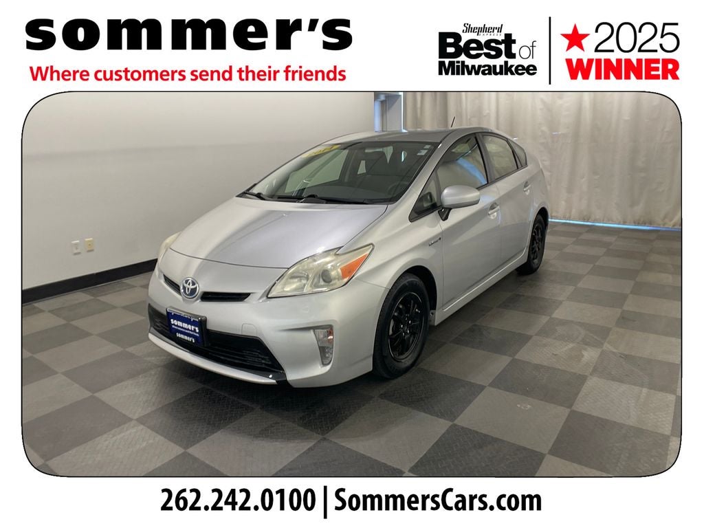 Used 2014 Toyota Prius Three with VIN JTDKN3DUXE0363115 for sale in Mequon, WI