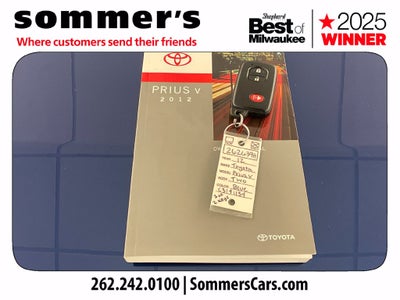 2012 Toyota Prius v Three