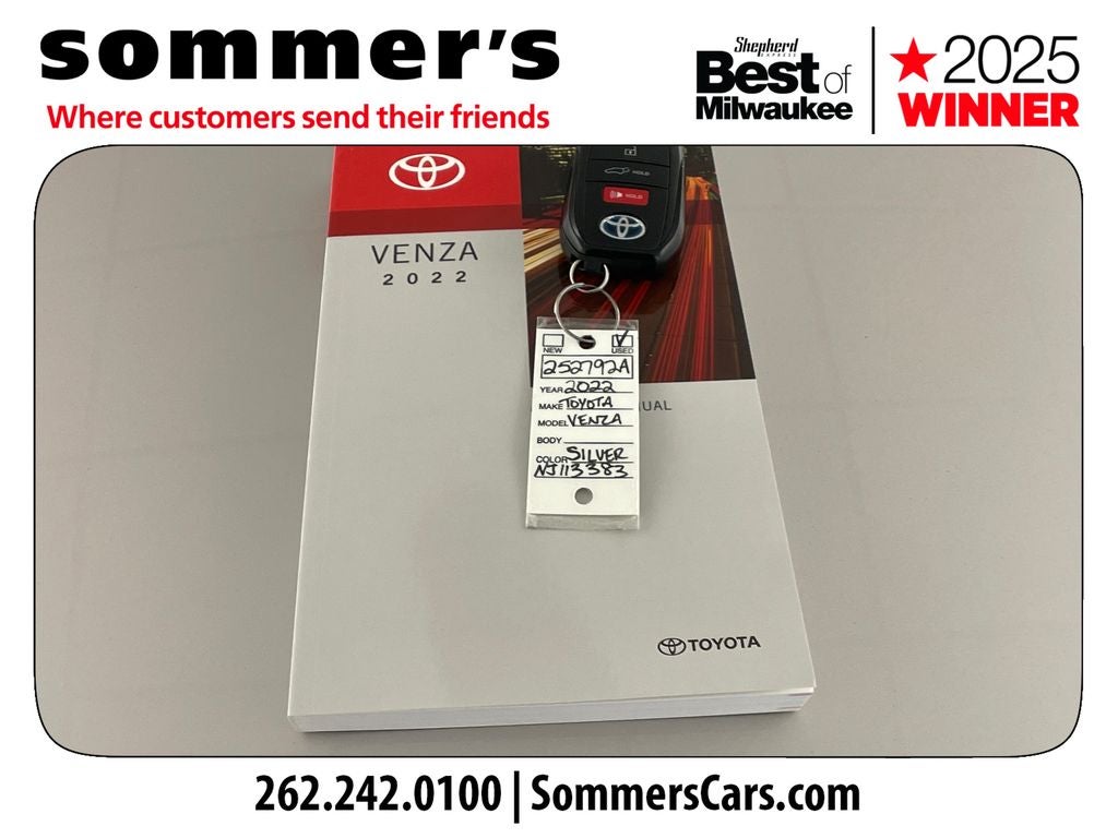 2022 Toyota Venza LE