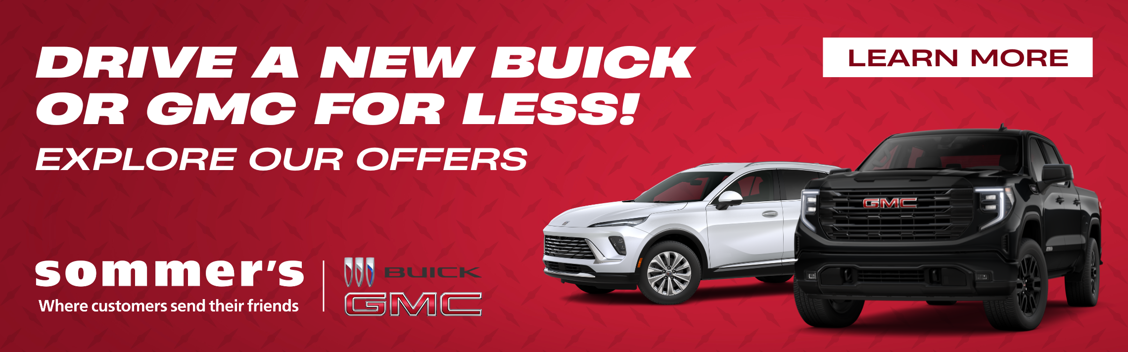 Explore finance and lease offers at Sommer's Buick GMC