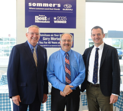 Gary Mortag's 45 Year's Of Service