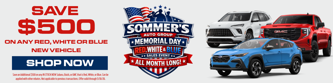 Explore finance and lease offers at Sommer's Buick GMC