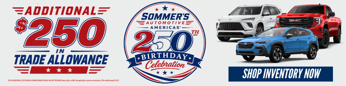 $250 AMERICAS' BIRTHDAY CELEBRATION