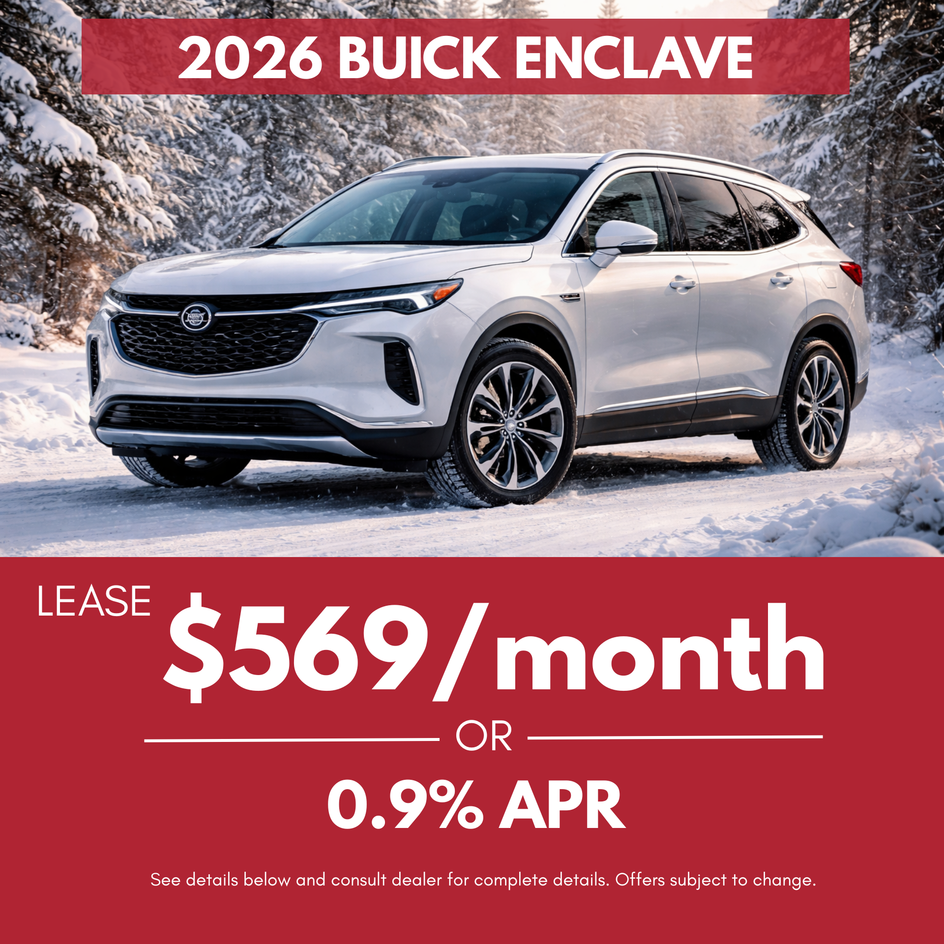 2026 Buick Enclave